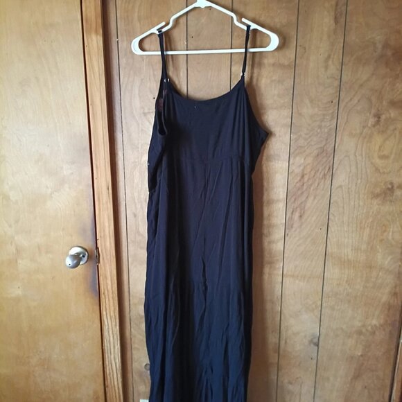 Kelly Renee Plus Size Black Floral Maxi Dress Size XXL - Picture 4 of 4